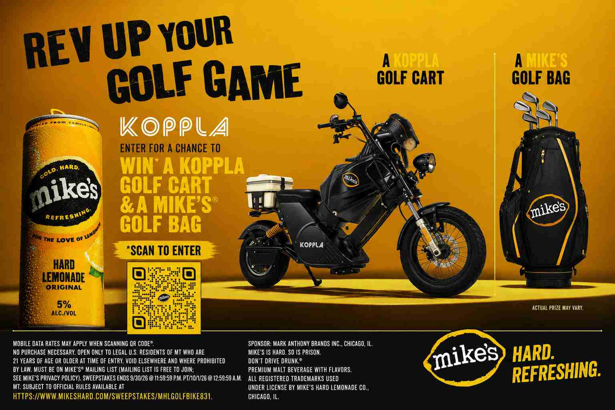 Koppla Partners with Mike's for Multi-State Golf Promotion