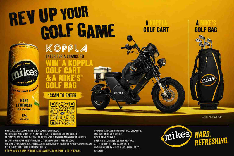 Koppla Partners with Mike's for Multi-State Golf Promotion