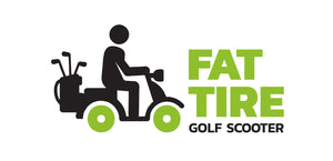 Fat tire golf scooter